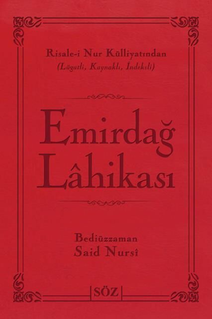 Söz Basım  Emirdağ Lahikası_Büyük Boy_2 Renk