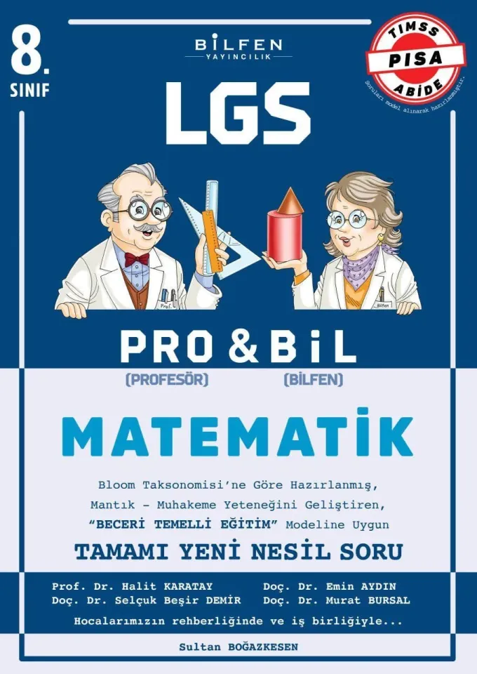 Bilfen Yayıncılık 8.Sınıf Pro-Bil Matematik Soru Bankası 2026