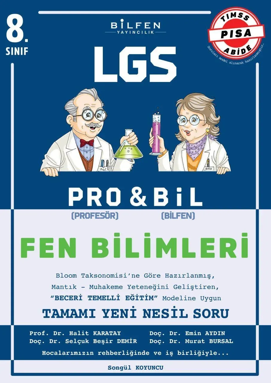 Bilfen Yayıncılık 8.Sınıf Pro & Bil Fen Bilimleri Soru Bankası 2026