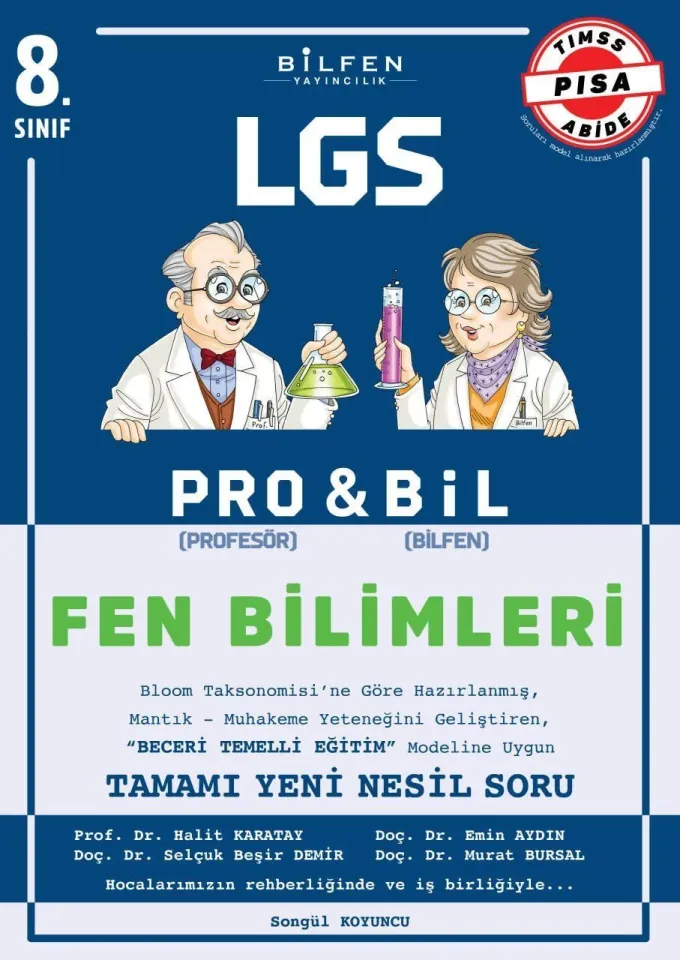 Bilfen Yayıncılık 8.Sınıf Pro & Bil Fen Bilimleri Soru Bankası 2026