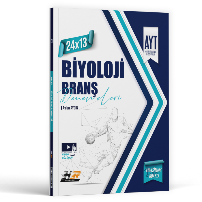 2026 Hız ve Renk Yayınları AYT Biyoloji 24 x 13 Denemeleri