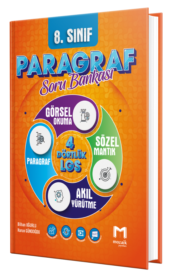 Mozaik Yayınları 8.Sınıf Paragraf Soru Bankası