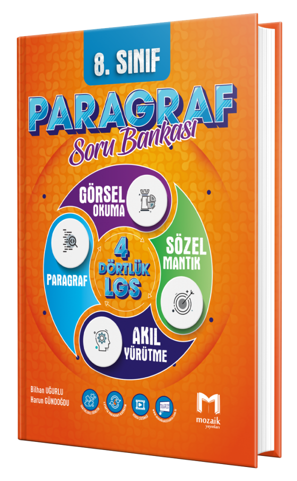 2027 Mozaik Yayınları 8.Sınıf Paragraf Soru Bankası