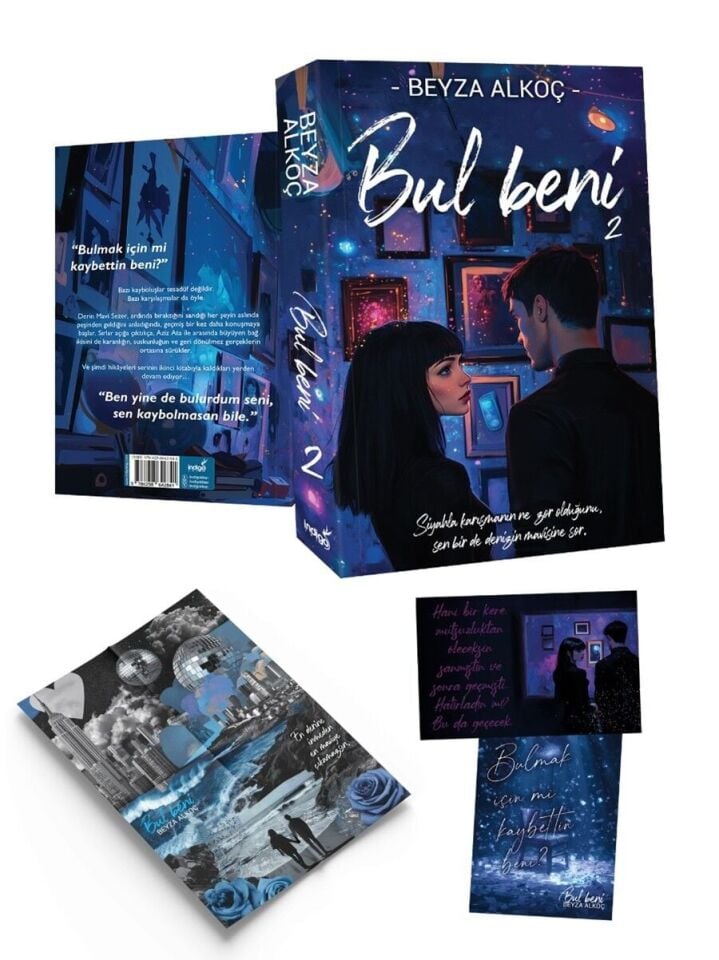 İndigo Kitap Bul Beni 2 Karton Kapak (Beyza Alkoç)