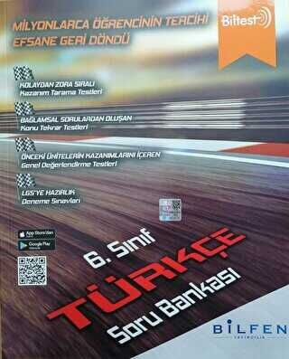 Bilfen Yayıncılık 6.Sınıf Biltest Türkçe Soru Bankası