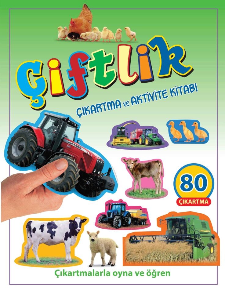 Parıltı Yayıncılık Çiftlik Çıkartma Ve Aktivite Kitabı