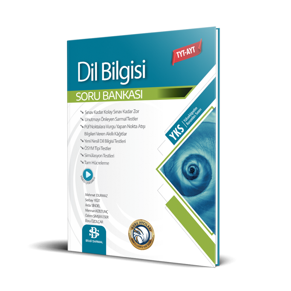 2027 Bilgi Sarmal Yayınları Tyt Ayt Dil Bilgisi Soru Bankası