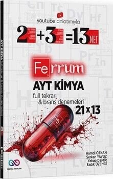 Orbital Yayınları 2026 AYT Kimya Ferrum 21 x 13 Full Tekrar & Branş Denemeleri