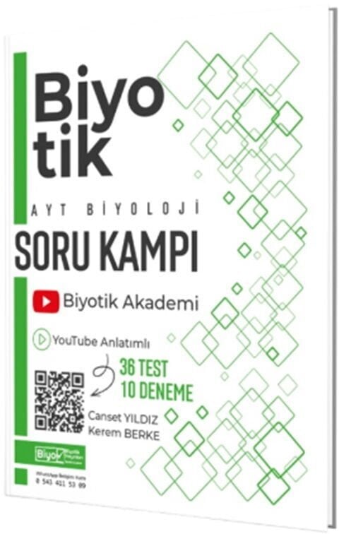 2027 Biyotik Yayınları AYT Biyoloji Soru Kampı