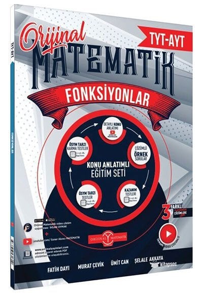 Orijinal Yayınları Tyt-Ayt Fonksiyonlar Konu Anlatım Fasikülü
