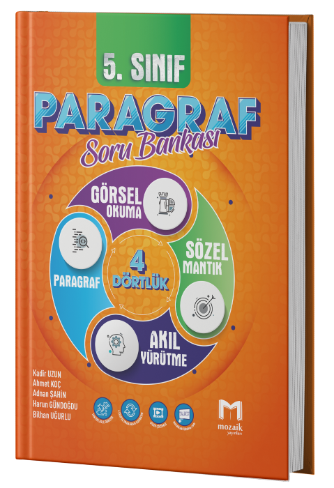 2027 Mozaik Yayınları 5.Sınıf Paragraf Soru Bankası