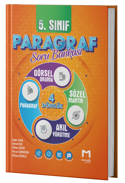 2027 Mozaik Yayınları 5.Sınıf Paragraf Soru Bankası