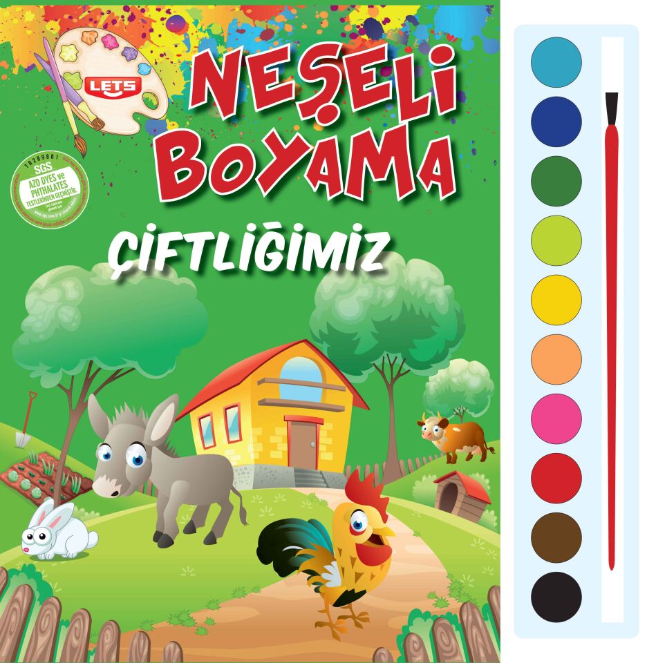 Parıltı Yayıncılık Neşeli Boyama Çiftliğimiz