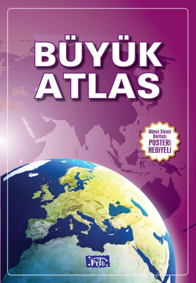 Parıltı Yayıncılık Büyük Atlas Karton Kapak
