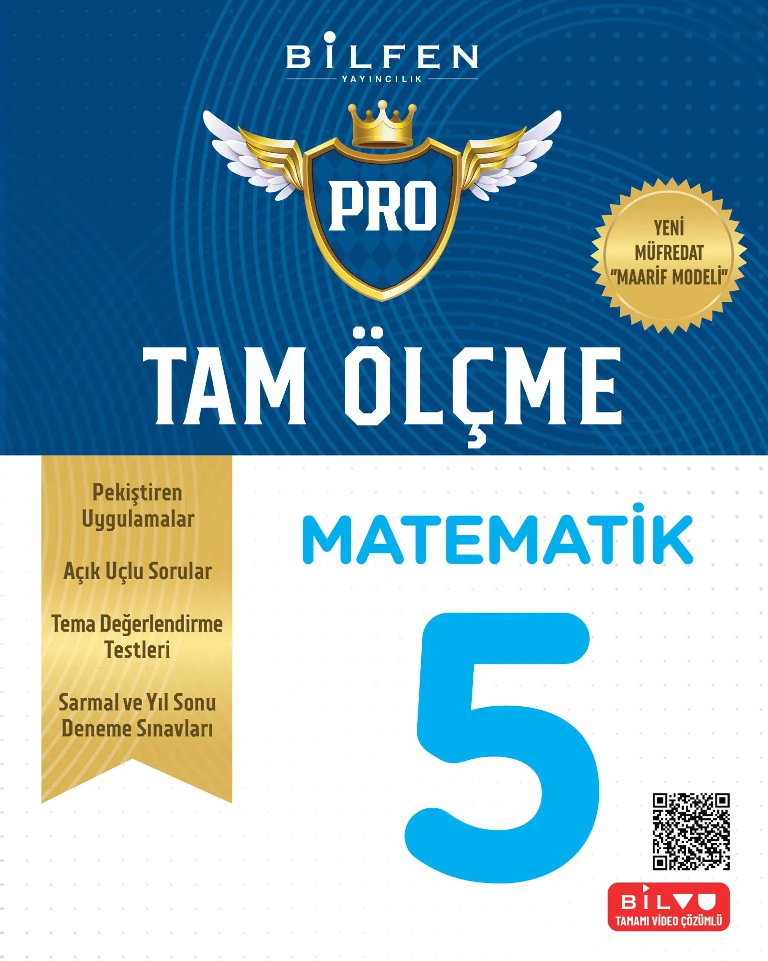 Bilfen Yayıncılık 5. Sınıf Tam Ölçme Pro Matematik  Etkinlikli Soru Bankası  Yeni Müfredat 2026