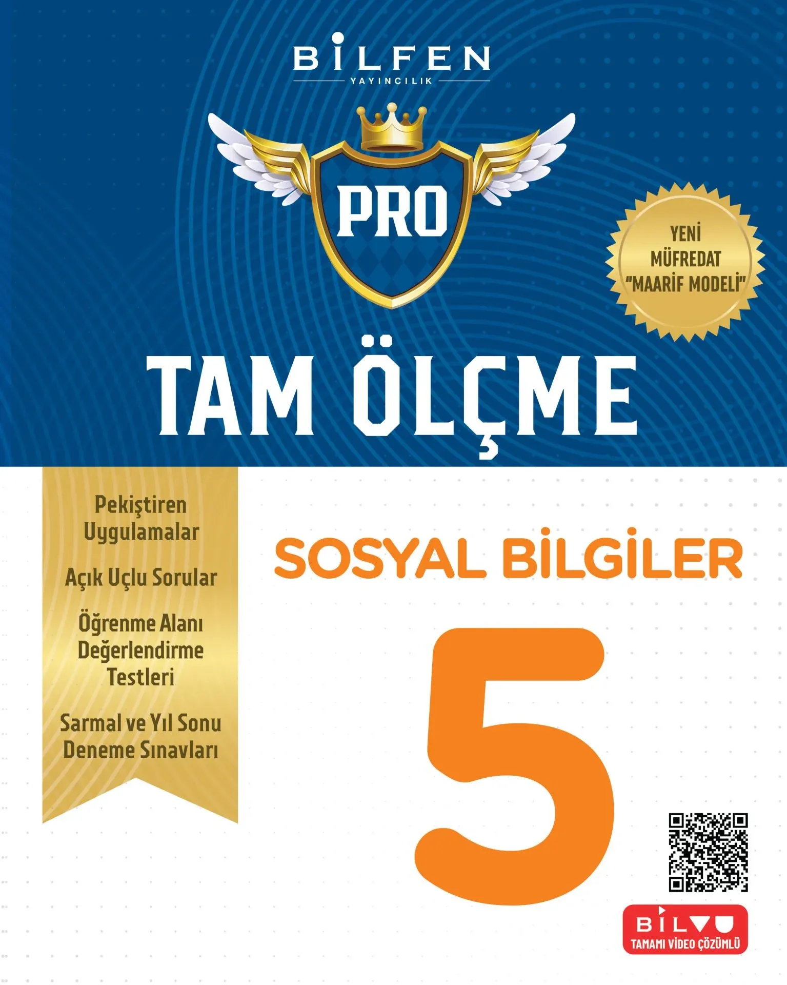 Bilfen Yayıncılık 5. Sınıf Tam Ölçme Pro Sosyal Bilgileri Soru Bankası  Yeni Müfredat 2026