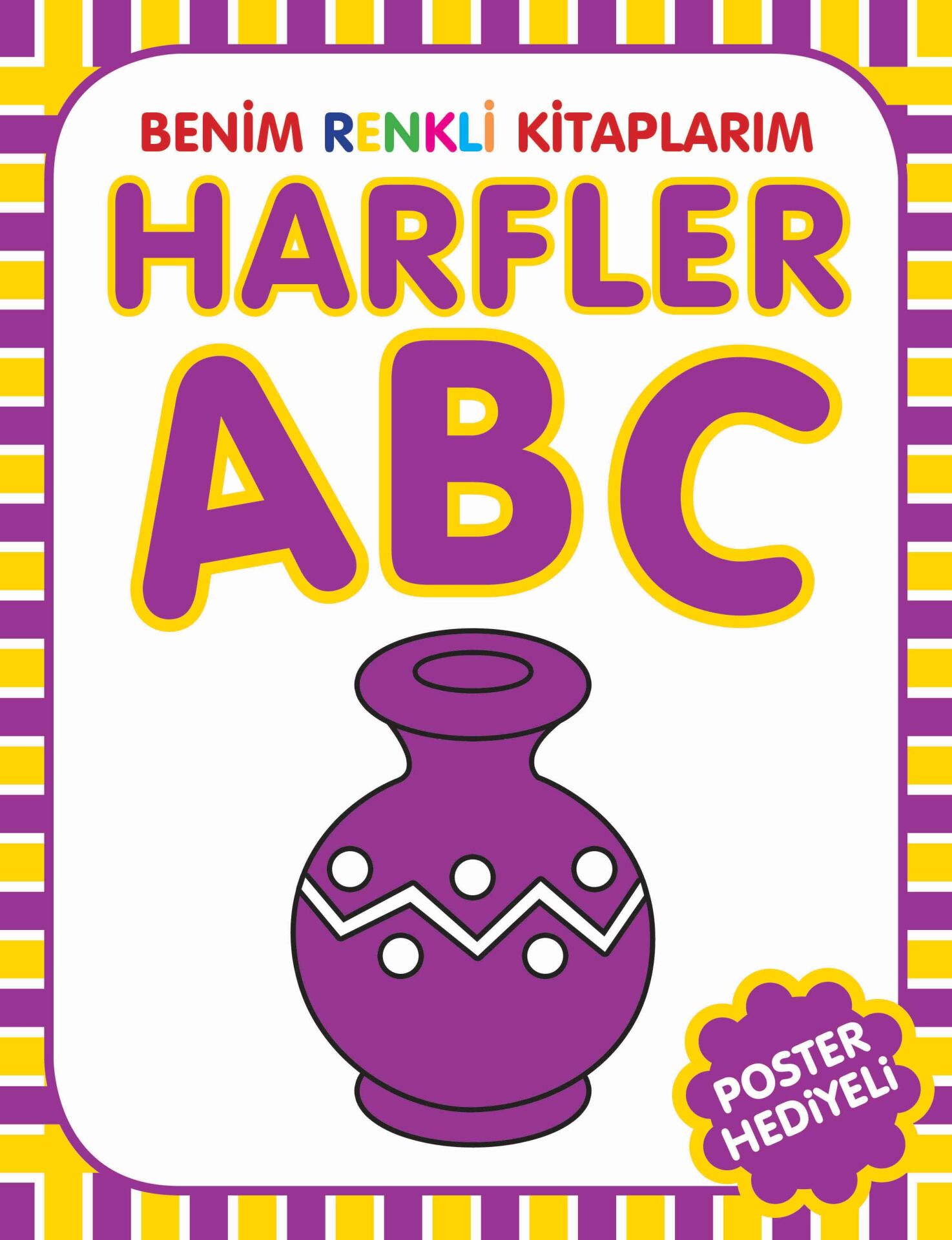 Parıltı Yayıncılık Benim Renkli Kitaplarım Harfler Poster Hediyeli