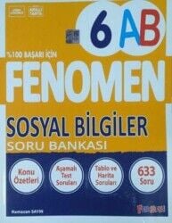 2026 Fenomen Yayıncılık 6.Sınıf Sosyal Bilgiler Soru Bankası (A-B)