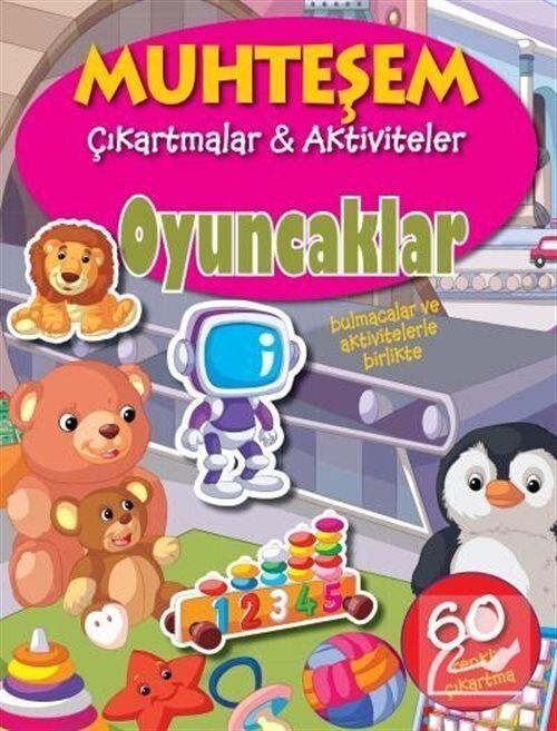 Parıltı Yayıncılık  Muhteşem Çıkartmalar Aktiviteler Oyuncaklar