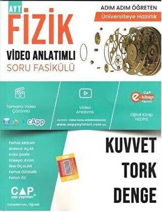 Çap Yayınları Fizik Kuvvet Tork Denge Konu Anlatımlı Soru Bankası