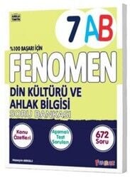 Fenomen 7.Sınıf Din Kültürü Ve Ahlak Bilgisi Konu Özetli Soru Bankası (A-B)