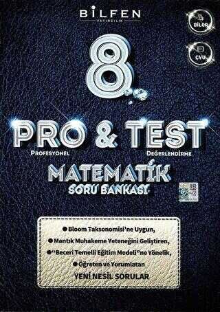 Bilfen Yayıncılık 8.Sınıf Protest Matematik Soru Bankası