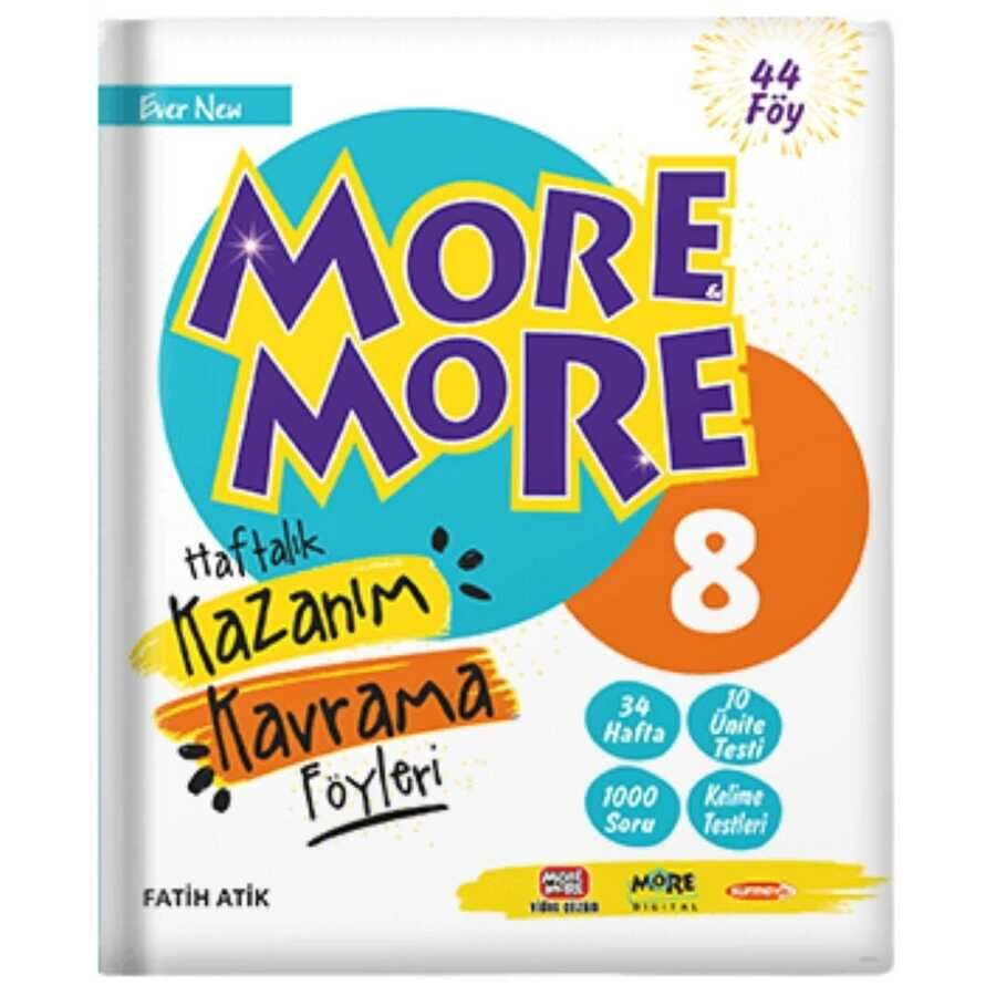 More & More 8.Sınıf Haftalık Kazanım Kavrama Föyleri (40 Föy)