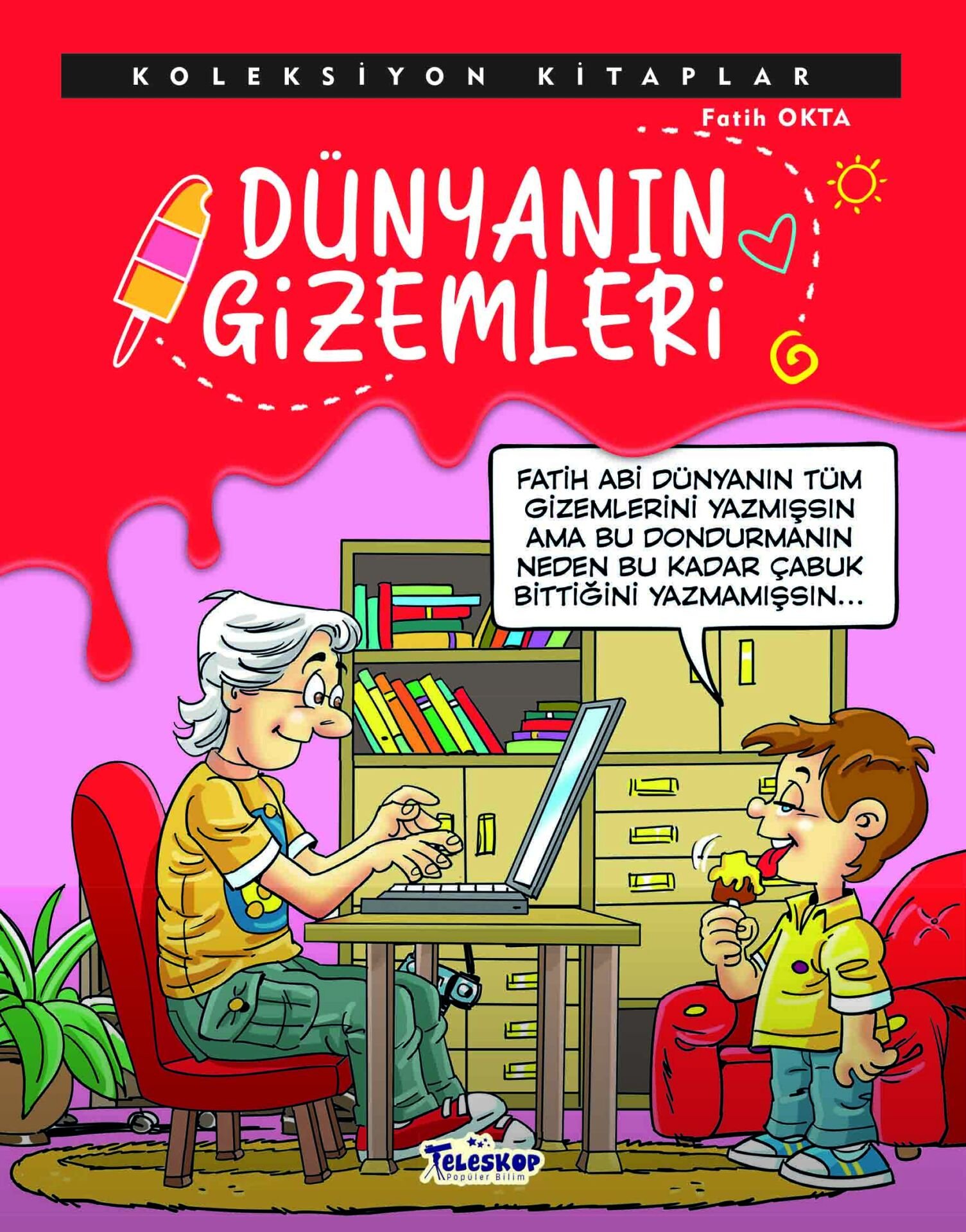 Teleskop Koleksiyon Kitaplar Dünyanın Gizemleri
