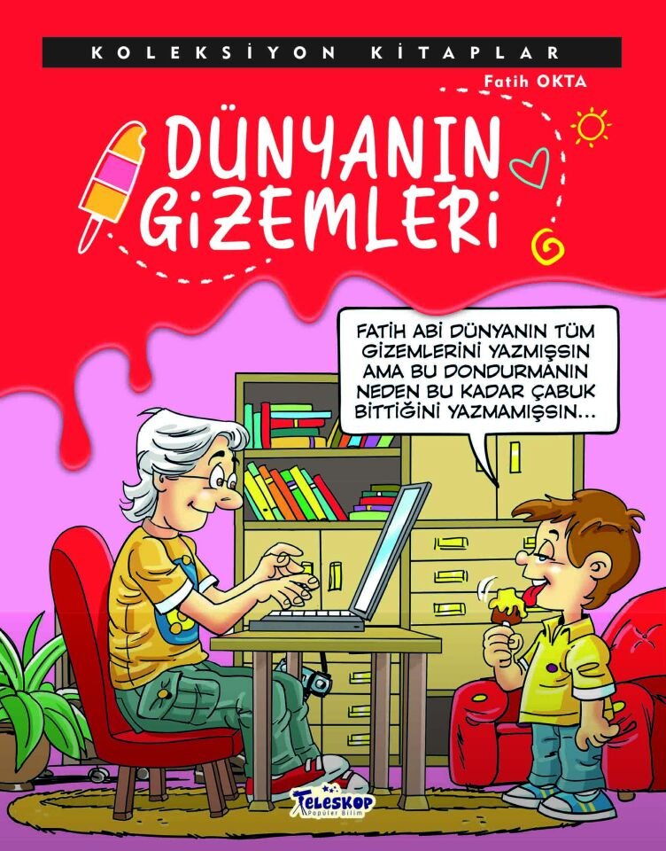Teleskop Koleksiyon Kitaplar Dünyanın Gizemleri