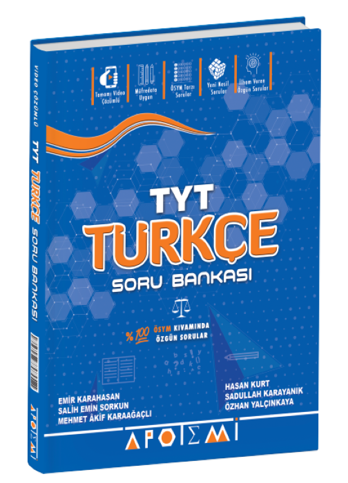 Apotemi Yayınları Tyt Türkçe Soru Bankası