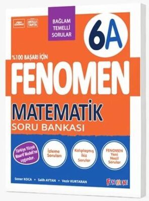 2027 Fenomen 6.Sınıf Matematik A Soru Bankası Bağlam Temelli Sorular