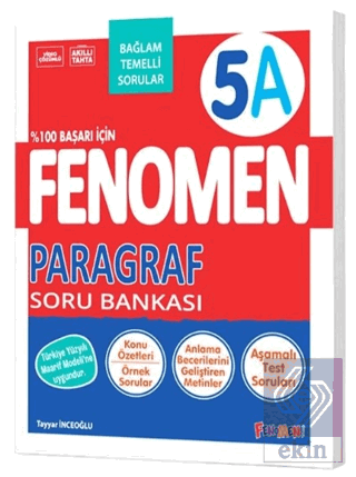 2027 Fenomen Yayıncılık 5.Sınıf Paragraf A Soru Bankası