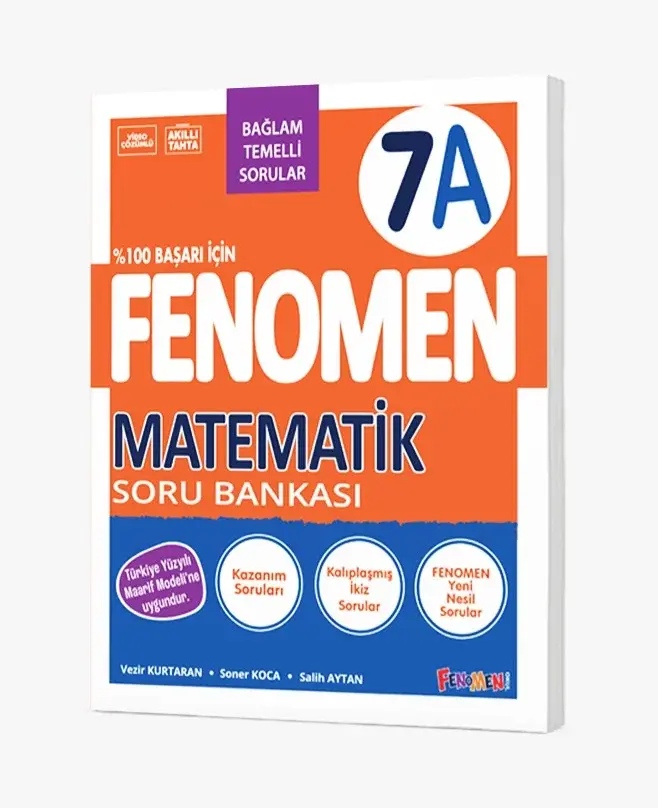 2027 Fenomen Yayıncılık 7.Sınıf Matematik A Soru Bankası Maarif Model