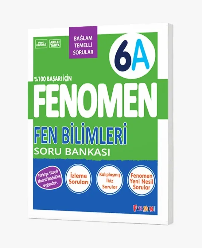 2027 Fenomen Yayıncılık 6.Sınıf Fen Bilimleri A Soru Bankası Bağlam Temelli Sorular