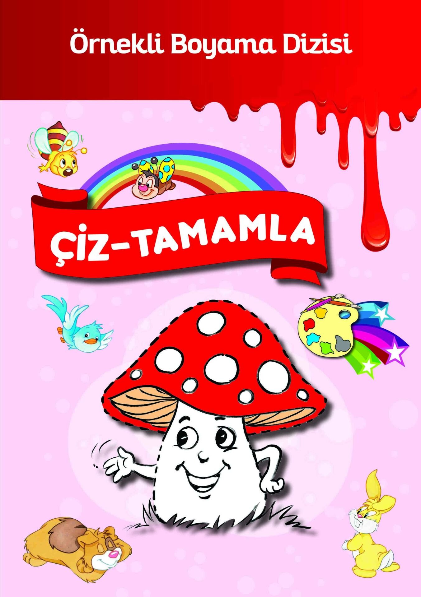 Parıltı Yayıncılık Çiz Tamamla - Örnekli Boyama