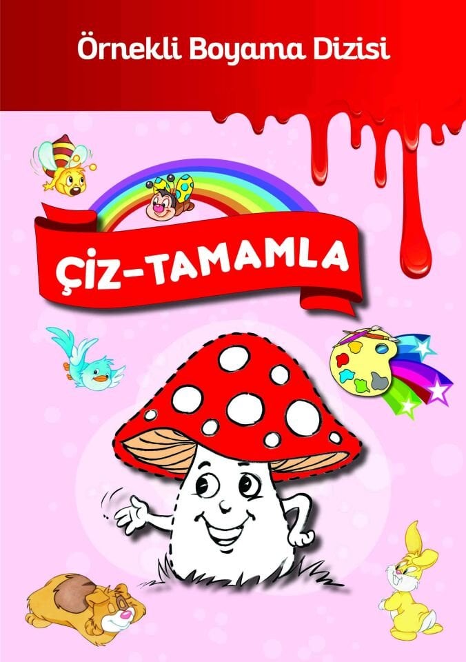 Parıltı Yayıncılık Çiz Tamamla - Örnekli Boyama