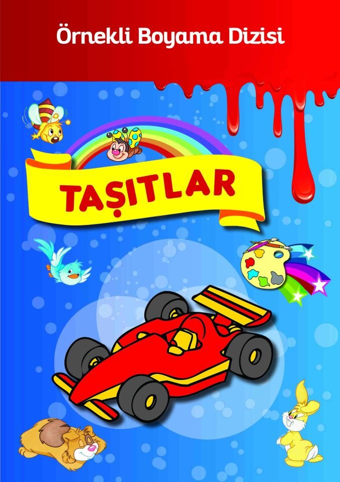 Parıltı Yayıncılık  Taşıtlar - Örnekli Boyama