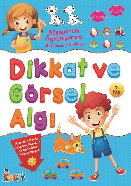Bıcırık Yayınları Büyüyorum Öğr.-Dikkat Ve Görsel Algı /Bıcırık