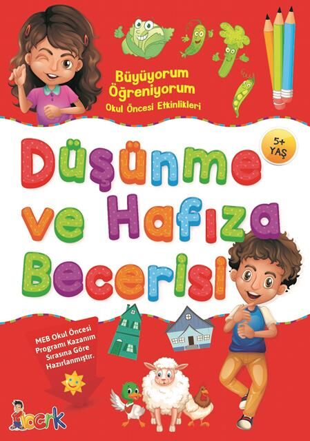 Bıcırık Yayınları Büyüyorum Öğr.-Düşünme Ve Hafıza Becerisi /Bıcırık