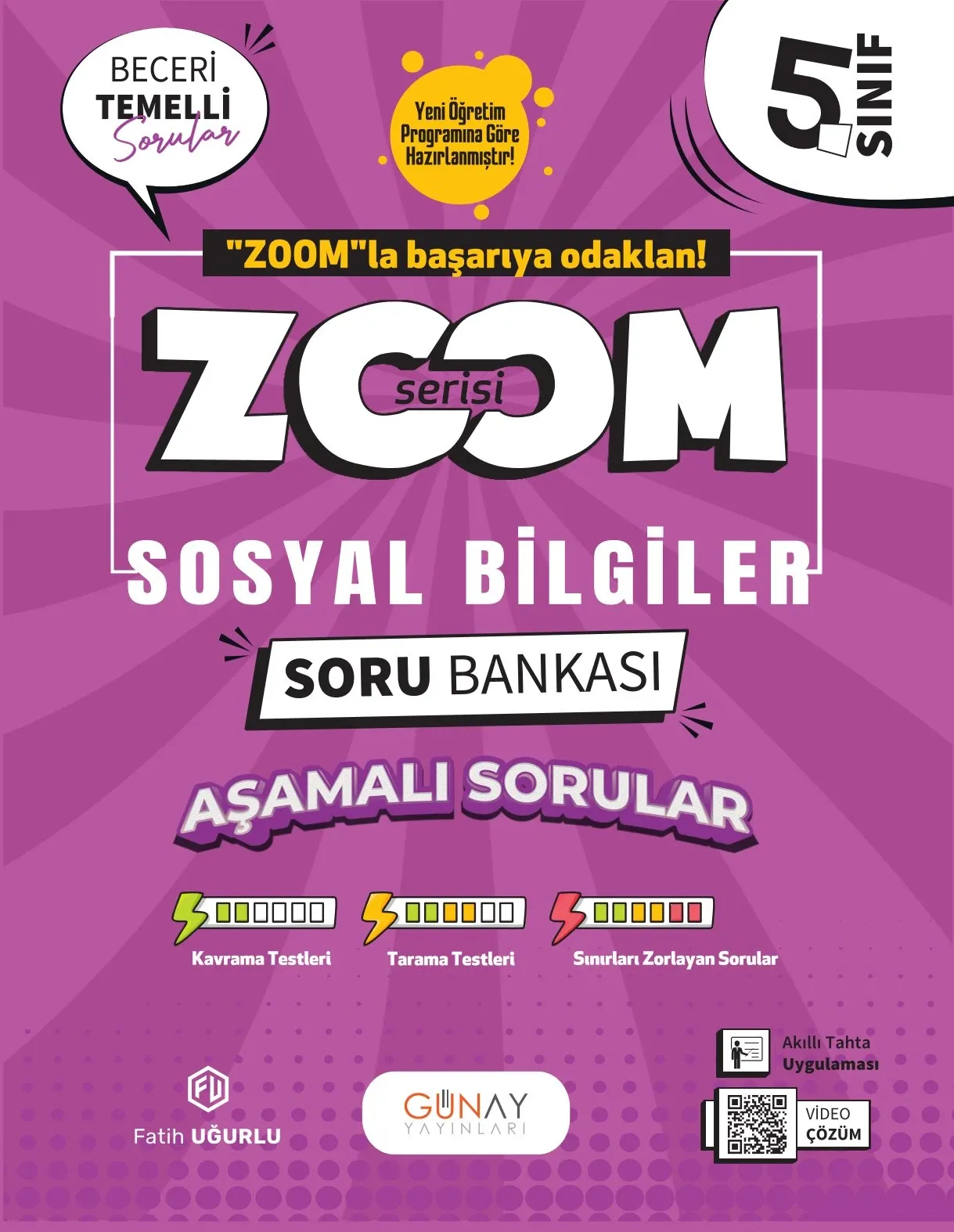 2026 Günay Yayınları 5.Sınıf Zoom Sosyal Bilgiler Soru Bankası