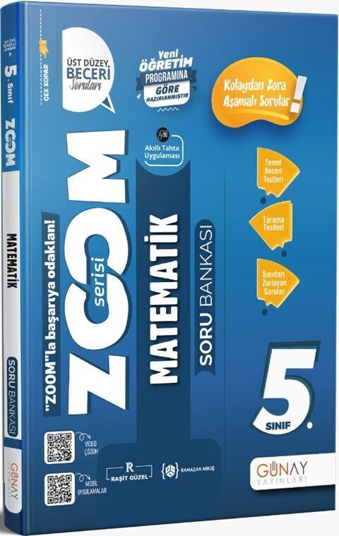 Günay Yayınları 5.Sınıf Zoom Matematik Soru Bankası