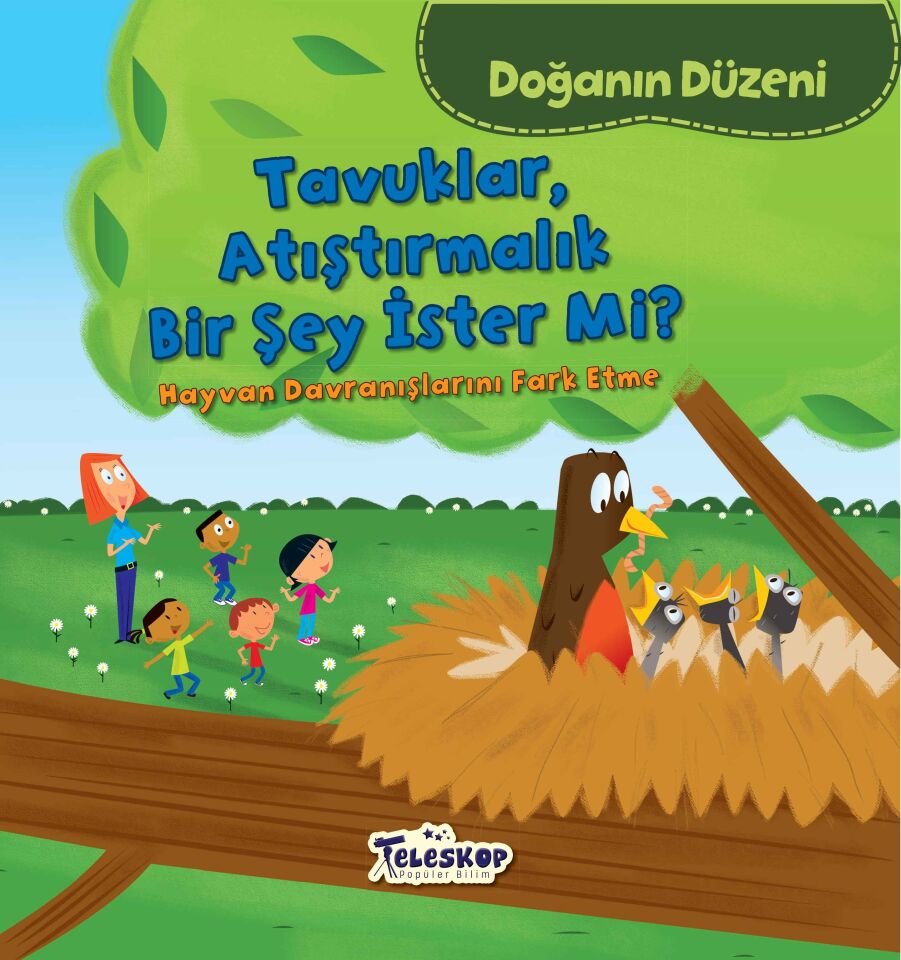 Teleskop Doğanın Düzeni Tavuklar Atıştırmalık Bir Şey İster Mi