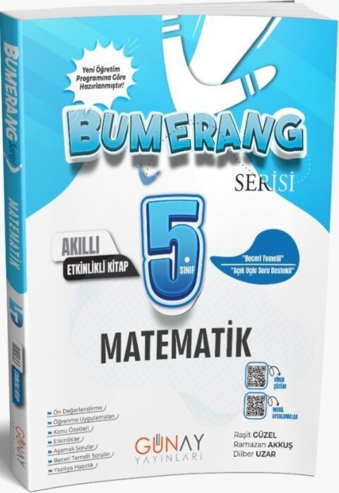 Günay Yayınları 5.Sınıf Bumerang Etkinlikli Matematik