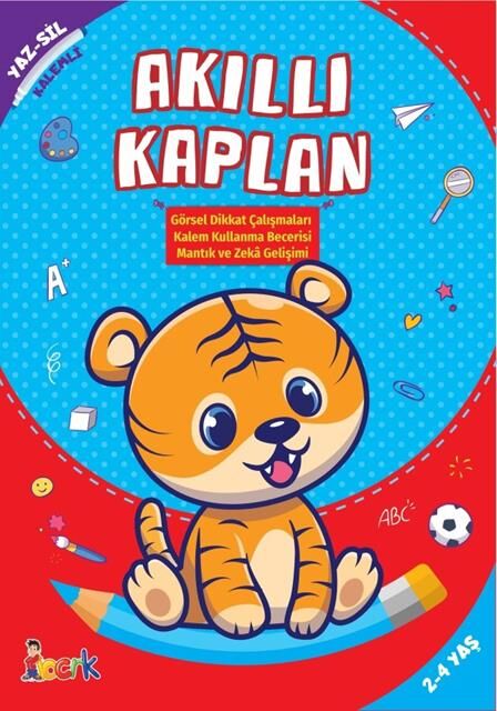 Bıcırık Yayınları Yaz-Sil Kitapları_Akıllı Kaplan