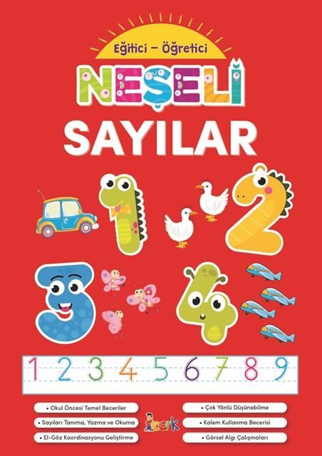 Bıcırık Yayınları Eğitici Öğretici - Neşeli Sayılar