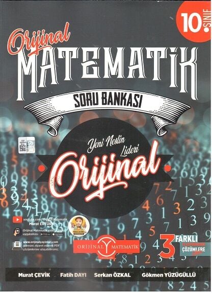Orijinal Yayınları 10.Sınıf Matematik Soru Bankası