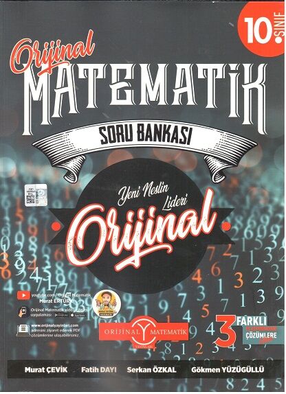 Orijinal Yayınları 10.Sınıf Matematik Soru Bankası