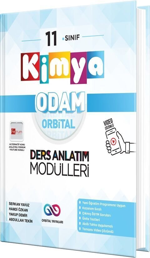 Orbital Yayınları 11.Sınıf Kimya Odam Ders Anlatım Mödülleri Seti