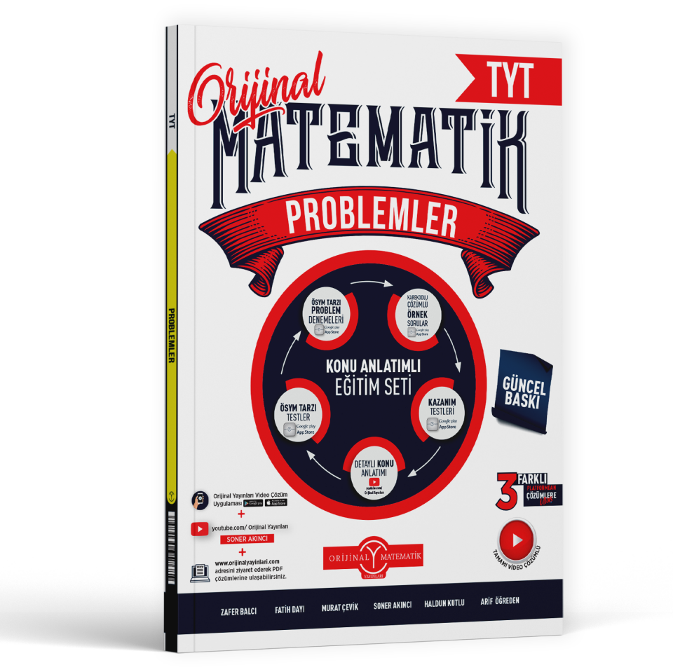 2027 Orijinal Yayınları Tyt Problemler Konu Anlatım Fasikülü