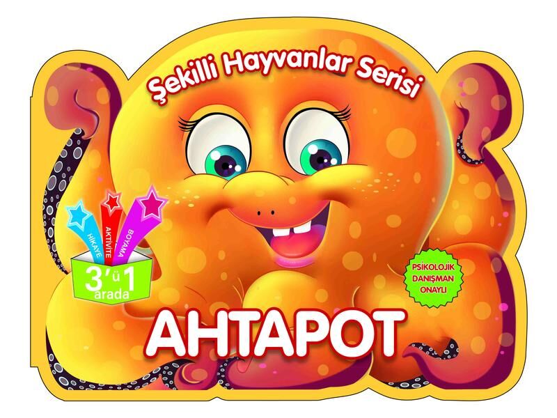 Parıltı Yayıncılık Şekilli Hayvanlar Ahtapot
